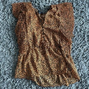 Sheer Topshop Blouse